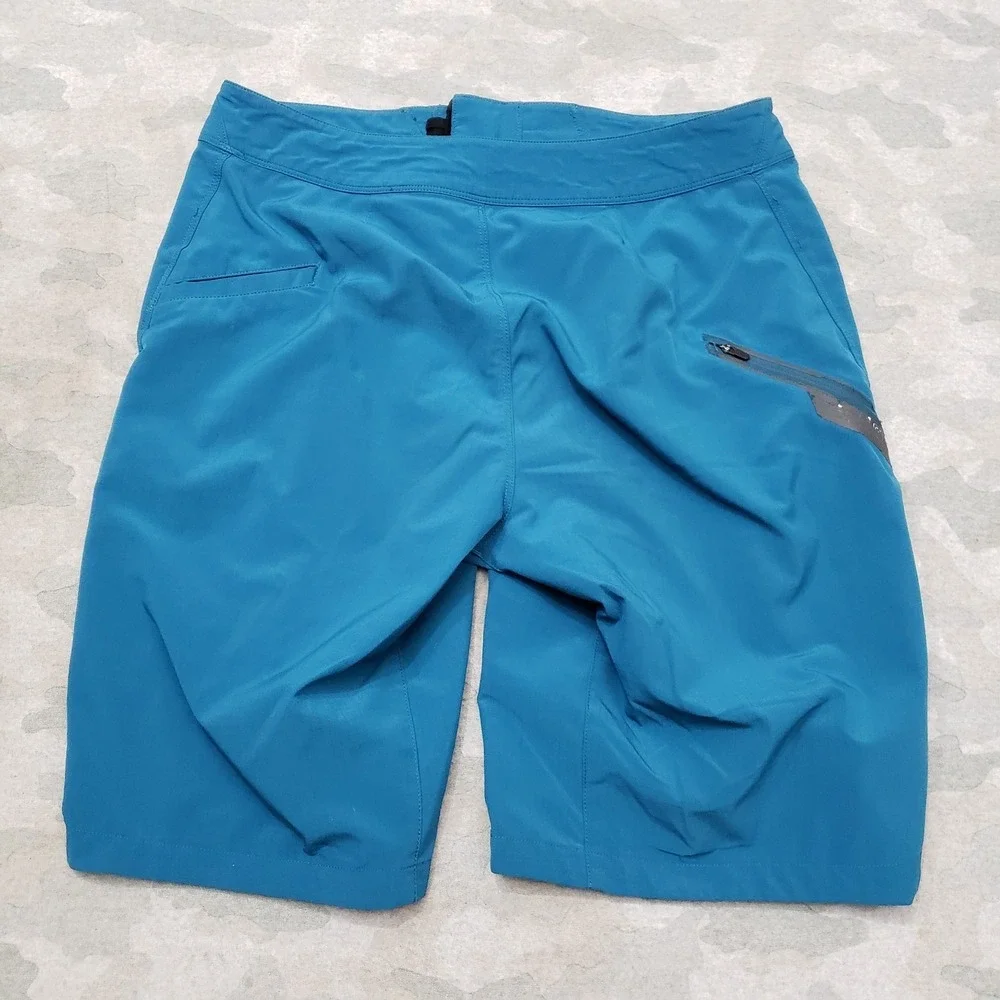 5.11 Tactical Trunk Shorts Mens 31‎ Blue Drawstring Rip Stop